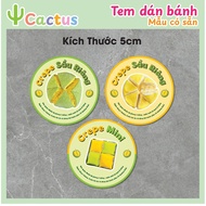 [ Available ] Durian Crepe stamp, durian cake stamp, Crepe stamp