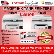 (Touch”N Go RM80) CANON MAXIFY GX1070 / GX2070 INK TANK PRINTERS INJEK BUSINESS PRINTERS FOR PRINT, SCAN &amp; COPY