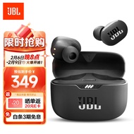 JBL TUNE 130NC 主动降噪 真无线蓝牙耳机 智能环境音 40H超长续航 JBL纯正低频音效 音乐甜豆 曜石黑