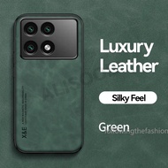 SGP Hybrid For Xiaomi Poco X6 Pro 5G Case Luxury Leather Magnetic Car Holder Phone Case For Xiaomi P