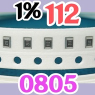 10pcs Chip resistor smd 1101 112 1K1 1% size 2012 0805 1.1Kohm 1.1K ohm 1.1 Kohm 1.1K ohm 1.1 Kohm