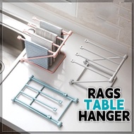 New Foldable Vertical Rags Kitchen Towels Hanger Plastic Table Storage Towels Shelf Rack Cup Cup Sto