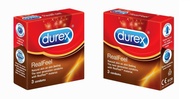 Durex Real Feel 3's x 2 (Twin Pack)