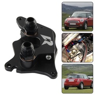 Oil Cooler LR AN10 Filter Adapter Plate For BMW Mini Cooper S Supercharger R56 Engine 1.6L Turbo 200