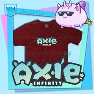 SaleUnisexT-shirt Short-sleeved  T-shirt Fashion printed MM TEES AXIE INFINITY SCHOLAR SHIRT GAMES T