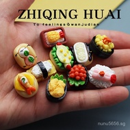 Independent blind bag mini Japanese sushi pretend play toy set, simulated food, children's gift deco