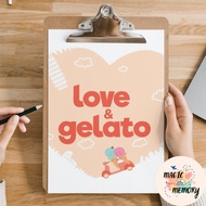 Suka Gelato - Fiksyen