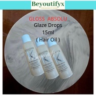 Kérastase Gloss Absolu Glaze Drops Hair 0il 1 × 15ml (Anti-Frizz / Travel Size)