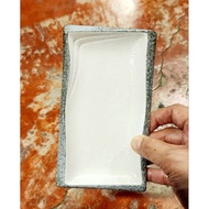 Rectangular Ceramic Plate 6 Inches Square 7