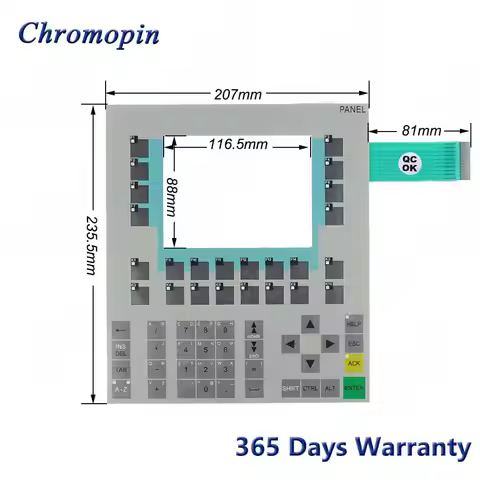 6AV6542-0BB15-2AX0 OP170B Membrane Keypad Keyboard Switch for 6AV6542-0BB15-2AX0 OP170B Membrane Key