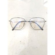 Aviator metal glasses