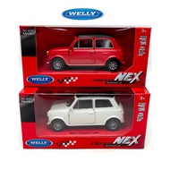 WELLY METAL DIE-CAST 1:34-1:39 (4.75 Inch) METAL DIE CAST MINI COOPER 1300 CAR MODEL COLLECTION 4360