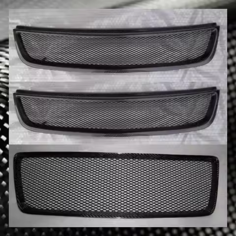Carbon Fiber Grille for Suzuki Swift Sport 11 13-18 ZC31S Modified Radiator Grill Car Front Bumper N