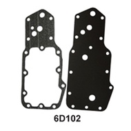 6D102 ENGINE OIL COOLER GASKET