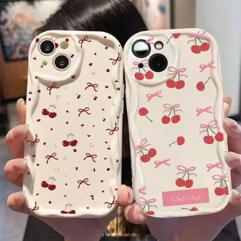 Cherry Flowers Phone Cases For Huawei Honor X9C SMART 5G Play 60 Plus 300 Pro 90 Lite 20 50 SE Nova 