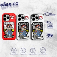 Mario - Cartoon Case Designated TPU Bumper Case IP678 till IP12PROMAX Phone Case