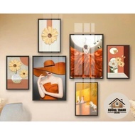 Set of 6 wall paintings to decorate homes, living spaces, many designs.... DECOR PAINTING WORKSHOP