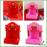 [ Buddha Shelf Statue Stand Feng Shui Gifts Mini Buddhist Buddha Altar Shrine