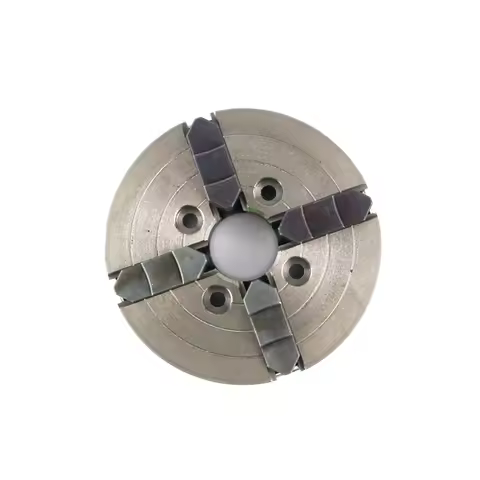 PROXXON four-jaw single-action chuck for clamping right-angle or irregular workpieces, clamping rang