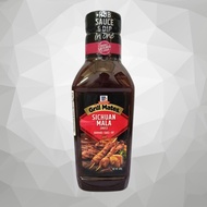 MCCORMICK -- bottle of SICHUAN 500gr -- Sichuan MALA SPIRIT Sauce and DIP Sauce Grill Mates Sichuan 