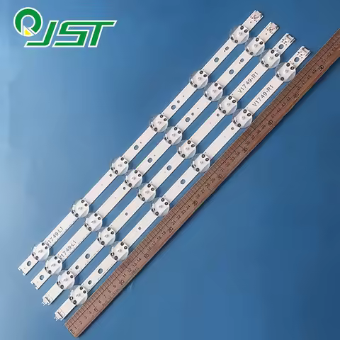4pcs LED 49UJ651V-TA 49UJ651V-ZA 49UJ655V 49UJ639V-ZE 49UJ6500-CB 49UJ6500-CD 49UJ6500-JD 49UJ6500-U