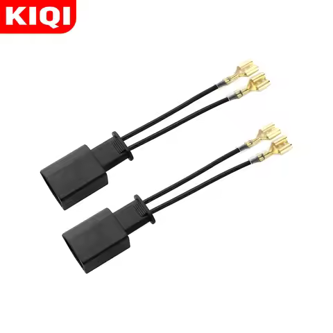 2Pcs Speaker Cable Adaptor Plug Connectors Sudio Wire Connector for Audi A6 for Volkswage for Porsch