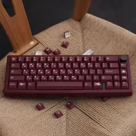 GMK Blood Sacrifice Red 129keys PBT Keycaps DYE -Sublimation Cherry profile for Mechanical Keyboard