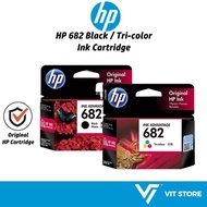 Ready Stock Original HP 682 Black / Tri-color Ink Cartridge For 2336 / 2776 / 2777 / 2875