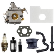 Carburetor Kit for C1Q-S57 Fit 017 018 MS170 MS180 Chainsaw Engine Parts 11301200603 Filter Fuel Spa