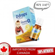 Ddrops - 嬰兒維他命D3滴劑 2.5毫升 (補充維他命D3)
