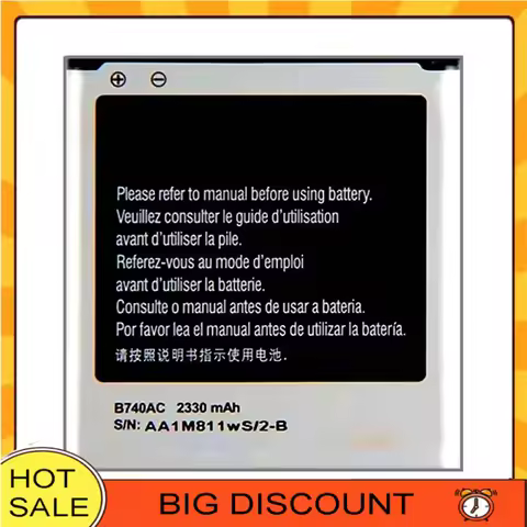 Mobile Phone Battery 2330mAh For Samsung Galaxy S4 Zoom SM-C1010 C105 NX3000 B740AE B740AC I939D S4z