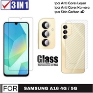 3 inch 1 Clear Tempered Glass Samsung A16 4G/ A16 5G Screen Protector