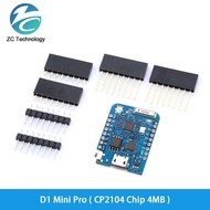 บอร์ดพัฒนา WIFI ESP8266 ESP-12 ESP-12F ESP32 CH340G CH340 V2 USB WeMos D1 Mini PRO V3.0.0 NodeMCU Lu