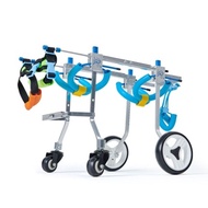 Aegguaegu dog wheelchair rehabilitation aid 4-wheel (XXS~XL)