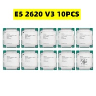 ตัวประมวลผล V3 E5-2620 Xeon 10ชิ้น SR207 2.4 Ghz 6-Core 85W เต้ารับแอลจีเอ2011-3 CPU E5 2620V3