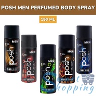 POSH MEN PERFUMED BODY SPRAY 150 ML / PARFUM PRIA / MINYAK WANGI