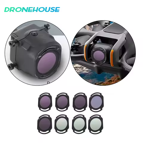 High Quality Aluminum Lens Filters for DJI O4 Air Unit Pro Avata 2 UV CPL ND8 ND16 Protect Enhance A