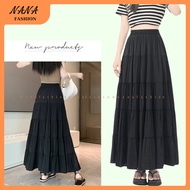 Floating 5-layer 2-layer long silk chiffon flared skirt for Women CV09- Nana fashion shop