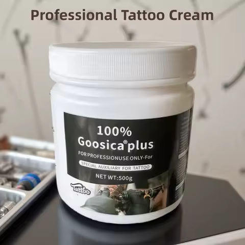 Newest Black 100% Goosica plus Tattoo Cream Before Permanent Makeup Microblading Eyebrow Lips Liner 