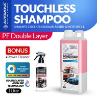 Automova Power Foam Double Layer Alkaline Shampoo Touchless Mobil Dan Motor Sabun Cuci Mobil Tanpa Sentuh 1 Liter