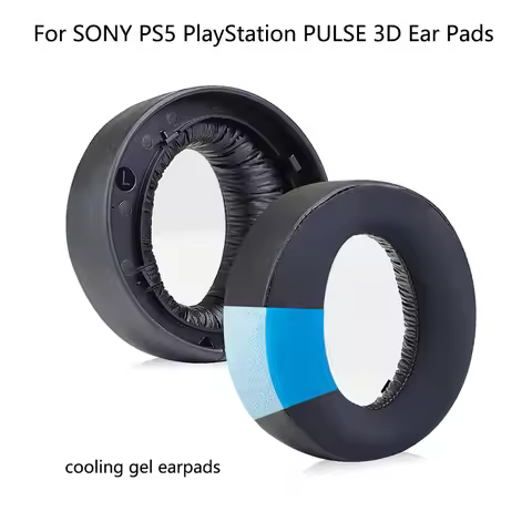 For SONY PS5 For PlayStation PULSE 3D Headset Ear Pads Headphone Earpad Replacement Cushions Ear Cov