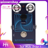 Guitar  Effect Pedal  SPRING REVERB, Vintage Voiced Reverb , Creepy Analog/Digital Reverb, True Bypa