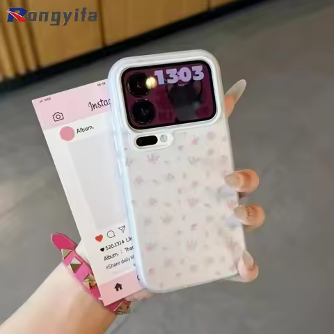 Fresh Tulip 2 in1 Phone Case For OPPO F31 Pro Plus F29 F27 F25 F23 F21S F19 Pro Plus F19S F17 F9 Pro