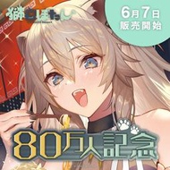 全新未使用 HOLOLIVE 獅白牡丹 獅白ぼたん 80萬人記念 紀念 套組拆售 壓克力立牌 壓克力畫版 拉麵碗 筷子