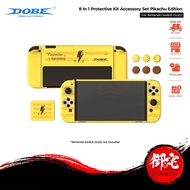 DOBE Nintendo Switch OLED 8 In 1 Protective Kit Accessory Set Pikachu Edition