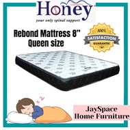 HONEY REBOND QUEEN MATTRESS 8 INCH