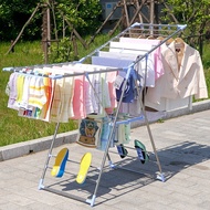 1.5M Foldable Sampayan Indoor and Outdoor Sampayan Foldable Standing Clothes Stainless Steel Drying 