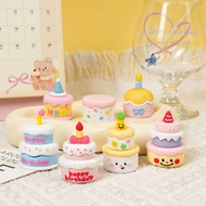 Rubber Cake Topper Mini Rubber Cake Decoration/ Mini Cake/ Cute Birthday Cake Topper/