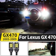 2003-2009 For Lexus GX470 GX 470 Reversing Lamp Modified Super Bright LED Taillight Auxiliary Bulb A