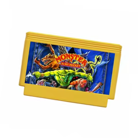 Monster in My Pocket Game Cartridge for FC Console 60Pins Video Game Card